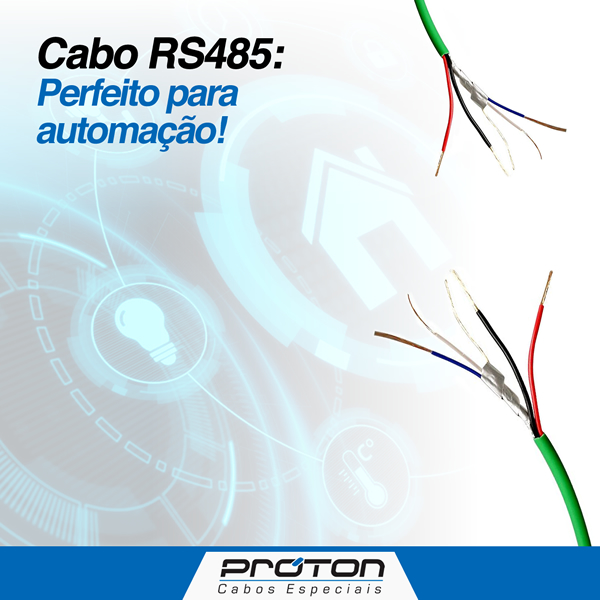 Cabo RS 485: perfeito para automação!