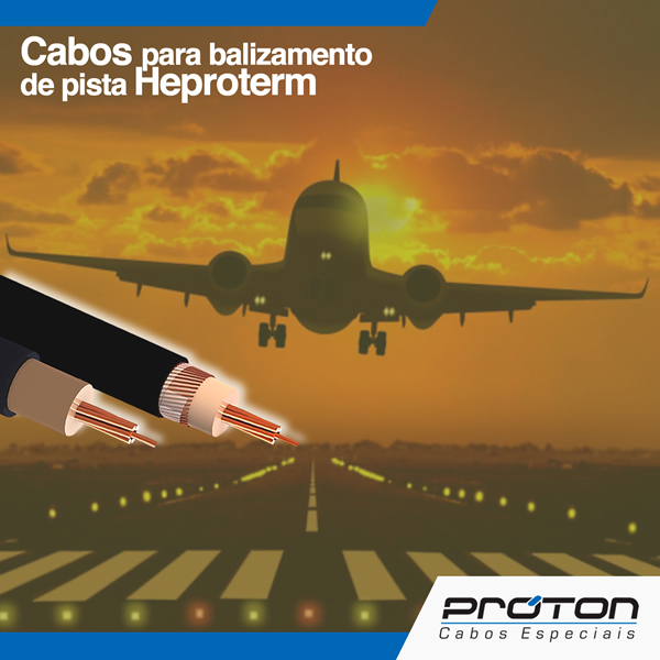 Cabos para balizamento de pista Heproterm