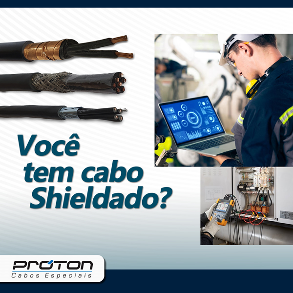 Você tem cabo shieldado?