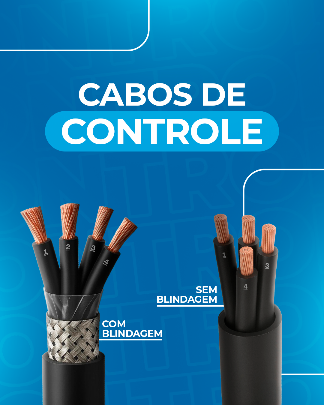 Cabos de Controle: com ou sem blindagem? Entenda quando cada um é indicado