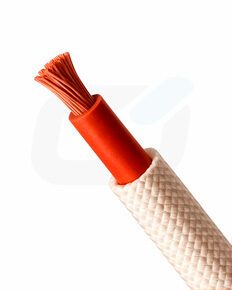 Cabo Silicone 300ºC + Fibra de Vidro_R